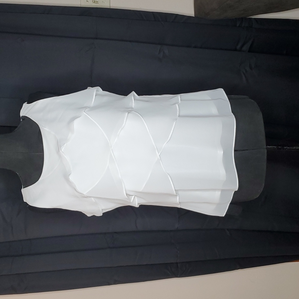 Sleeveless Top Black House White Market